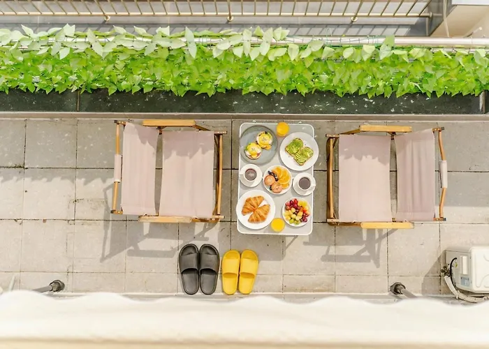 2 Minutes Walk From Sangsu Station Private Terrace & Night View Recommended For Long-term 서울특별시