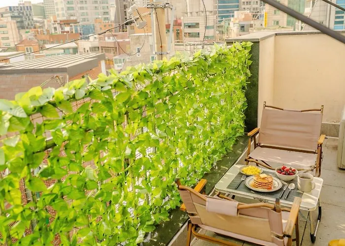 아파트 2 Minutes Walk From Sangsu Station Private Terrace & Night View Recommended For Long-term